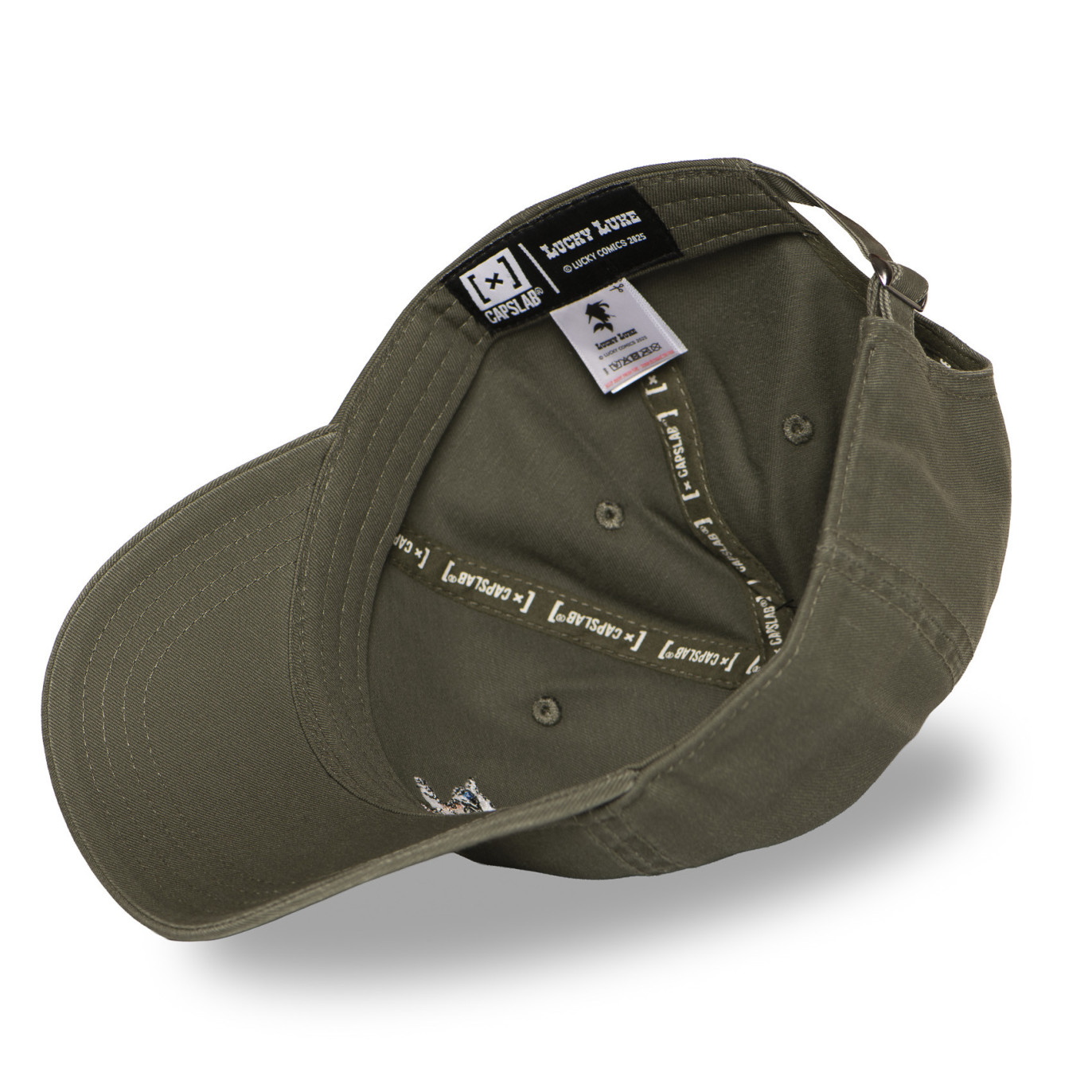 Casquette Dad Cap avec broderie Lucky Luke Head lucky - Photo 6