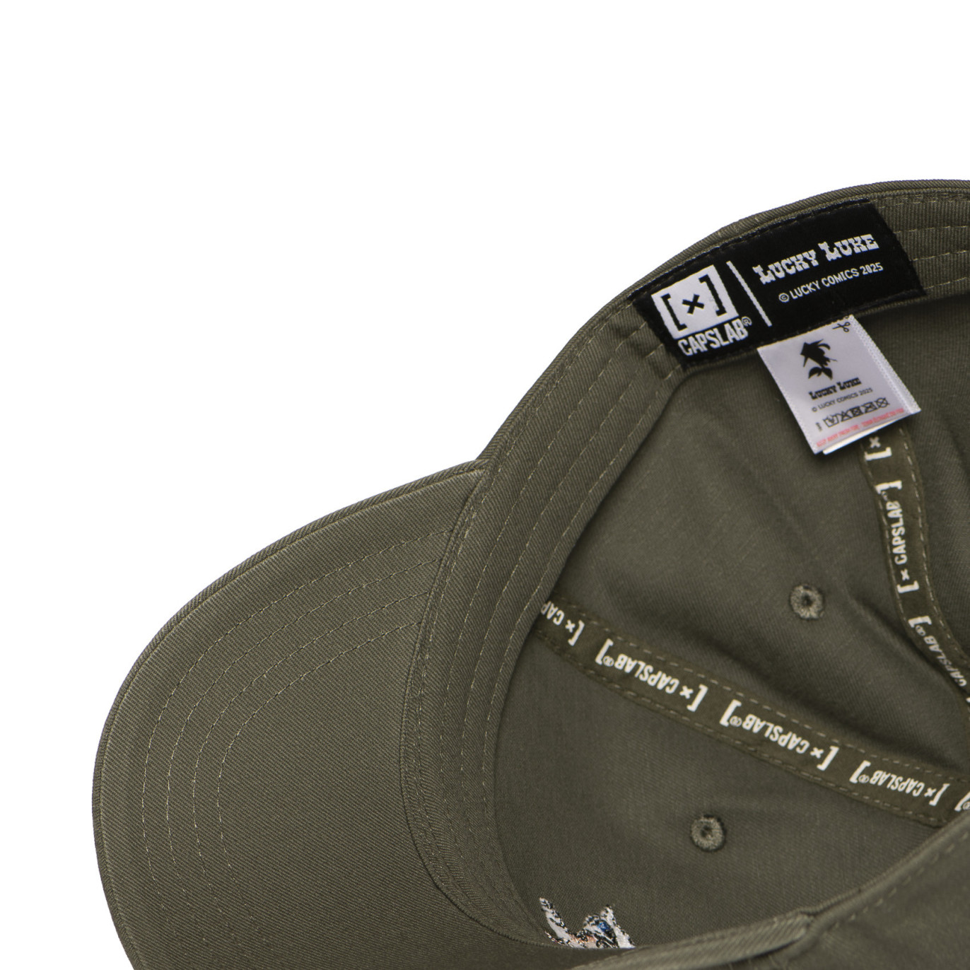 Casquette Dad Cap avec broderie Lucky Luke Head lucky - Photo 7