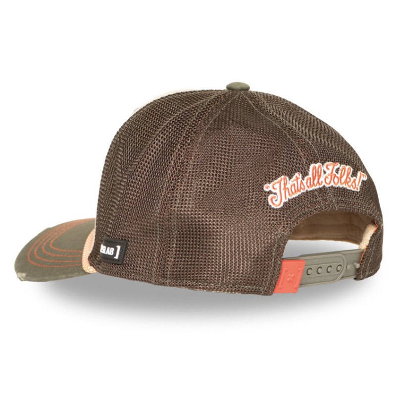 Casquette semi curved finitions premium Looney Tunes Bugs Bunny