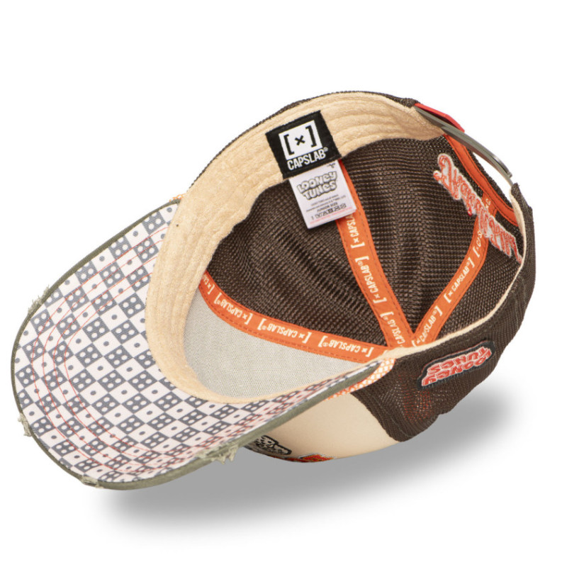 Casquette semi curved finitions premium Looney Tunes Bugs Bunny