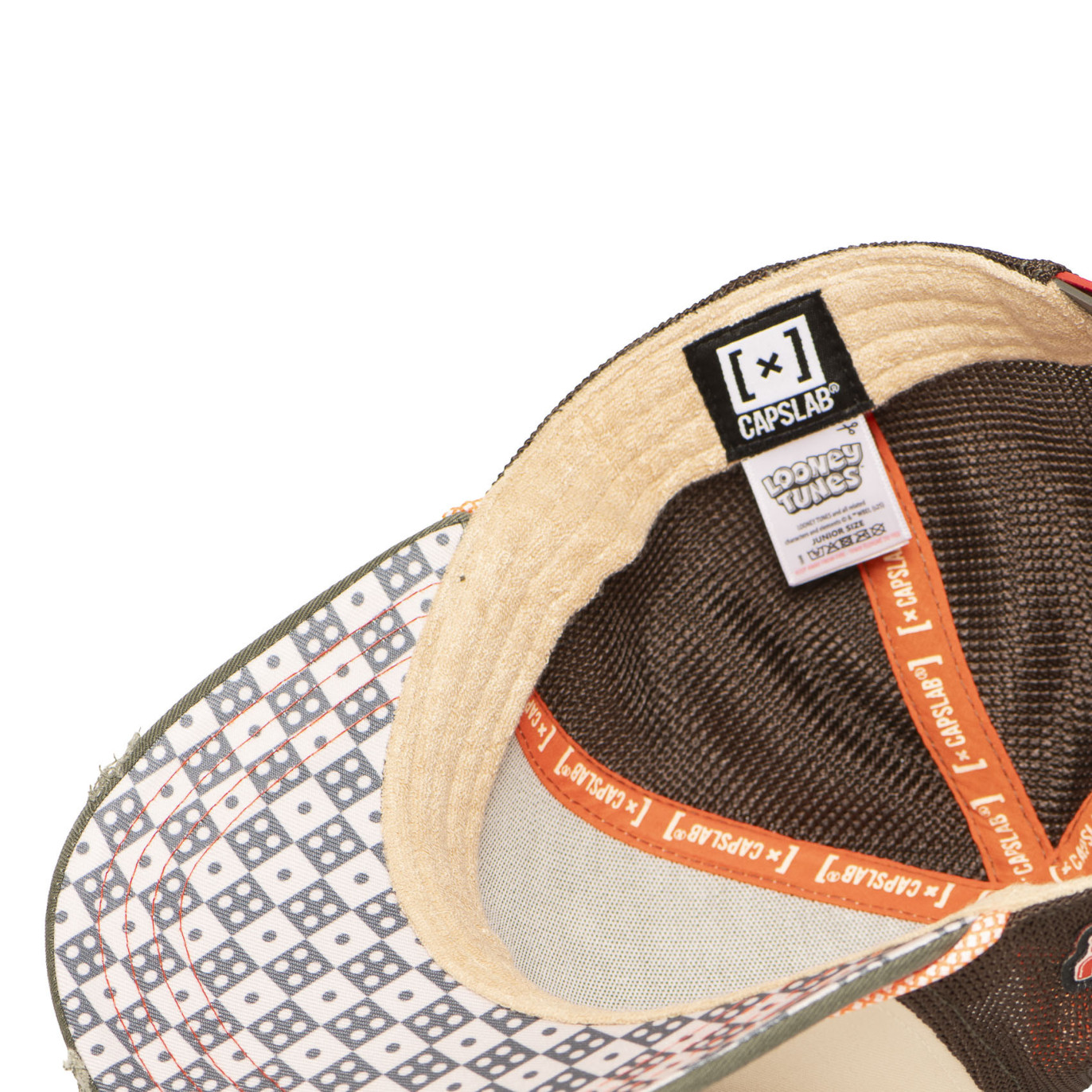 Casquette semi curved finitions premium Looney Tunes Bugs Bunny