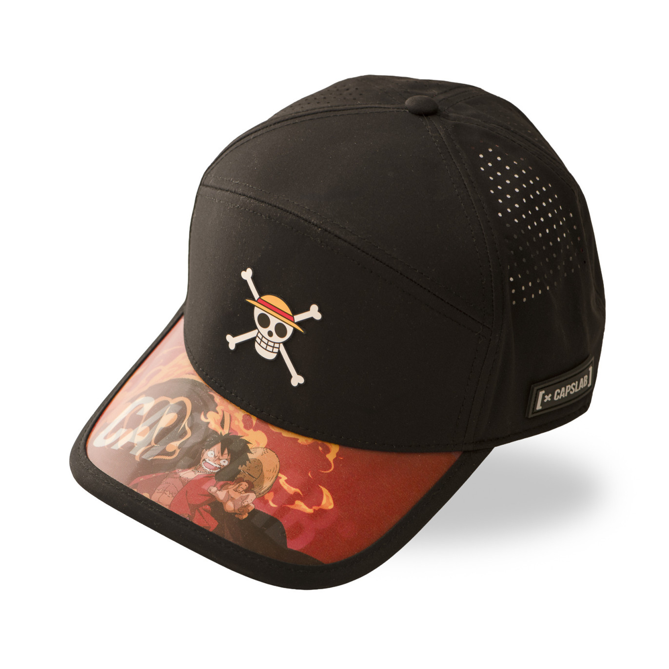 Casquette 6 Pans visière 3D One Piece Pirates