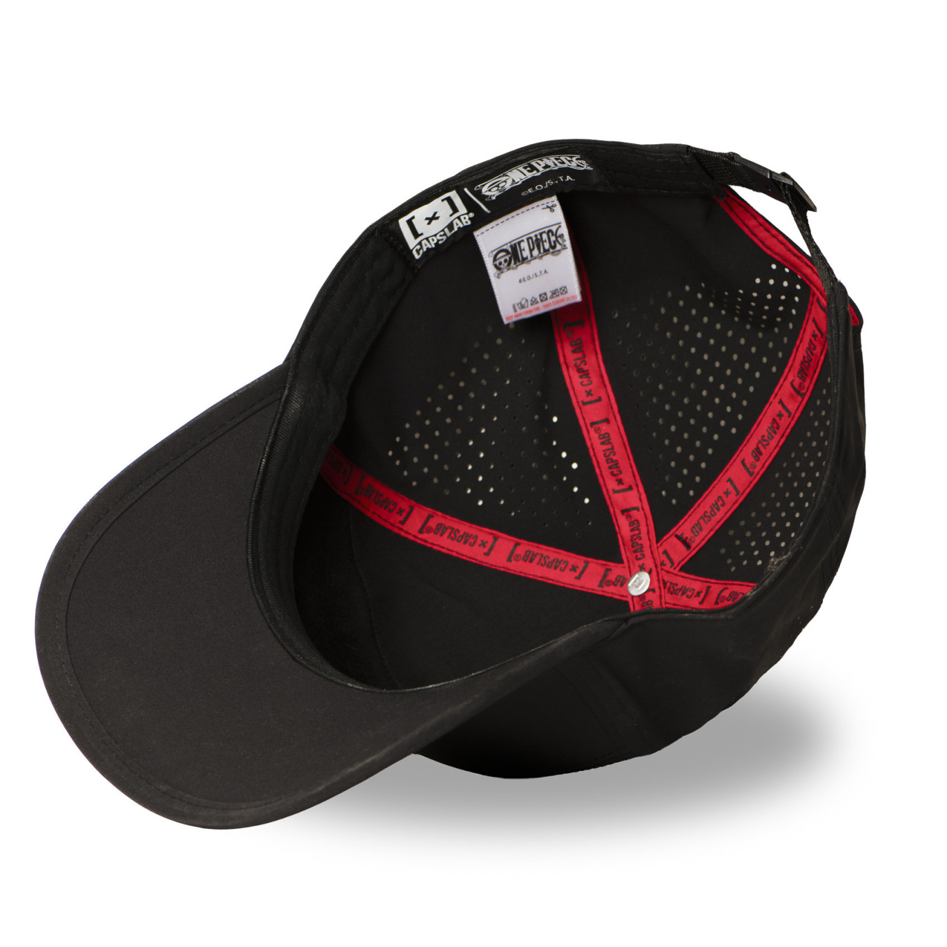 Casquette 6 Pans visière 3D One Piece Pirates