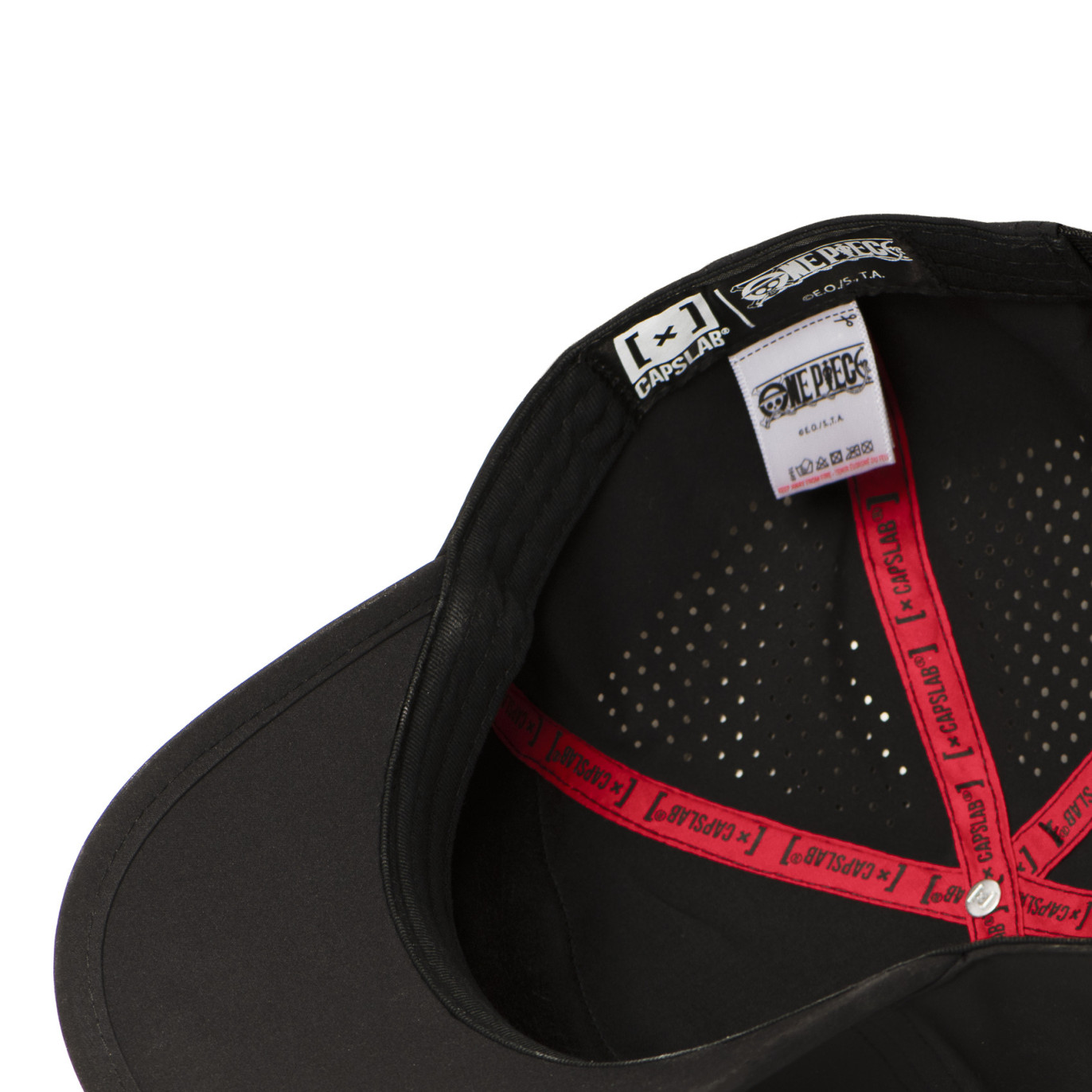 Casquette 6 Pans visière 3D One Piece Pirates