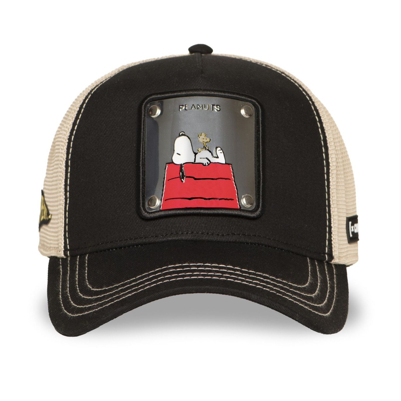 Casquette Trucker avec filet finitions premium Peanuts Metal 6