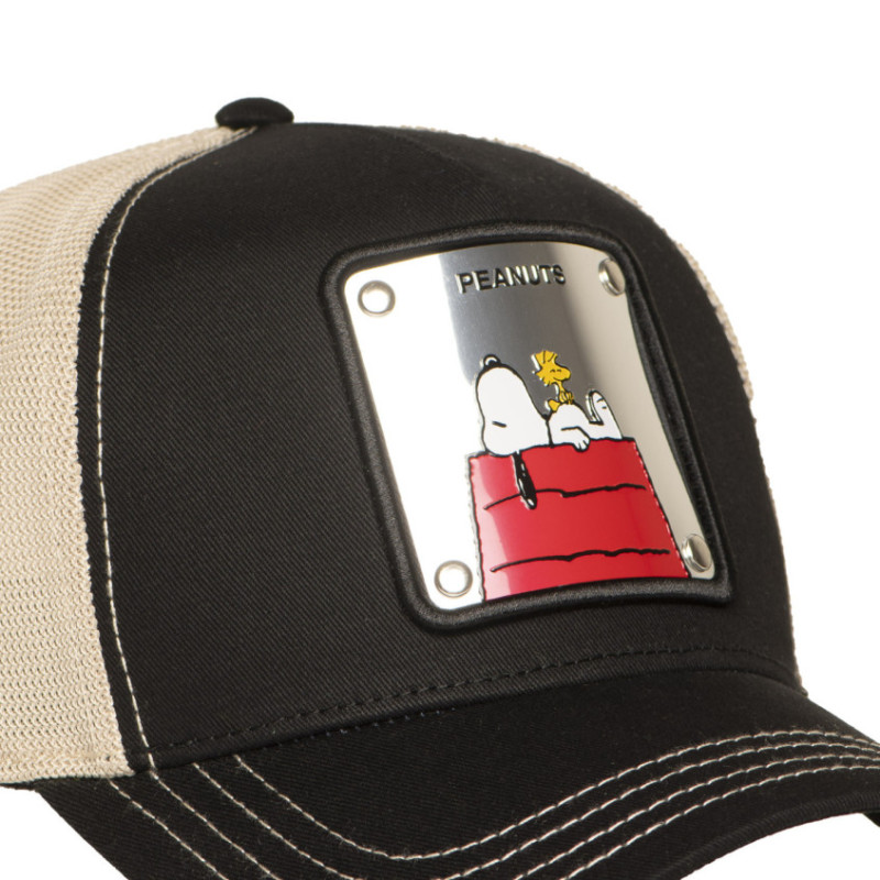 Casquette Trucker avec filet finitions premium Peanuts Metal 6