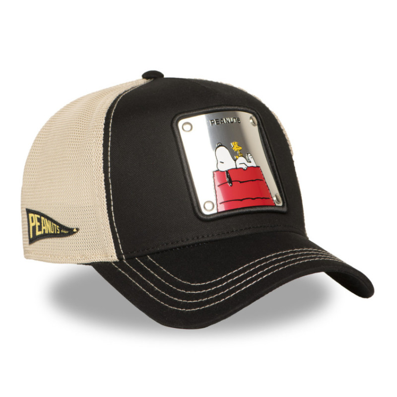 Casquette Trucker avec filet finitions premium Peanuts Metal 6