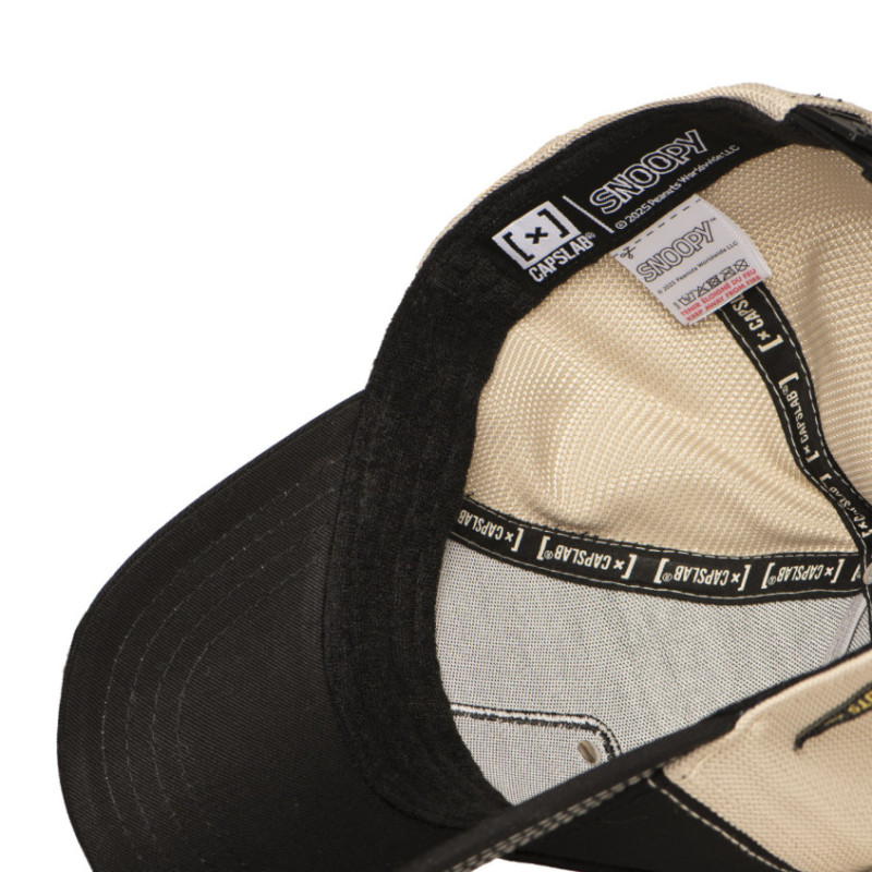 Casquette Trucker avec filet finitions premium Peanuts Metal 6