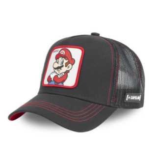 Casquette Trucker avec filet Super Mario Bros Mario2 - Photo 1