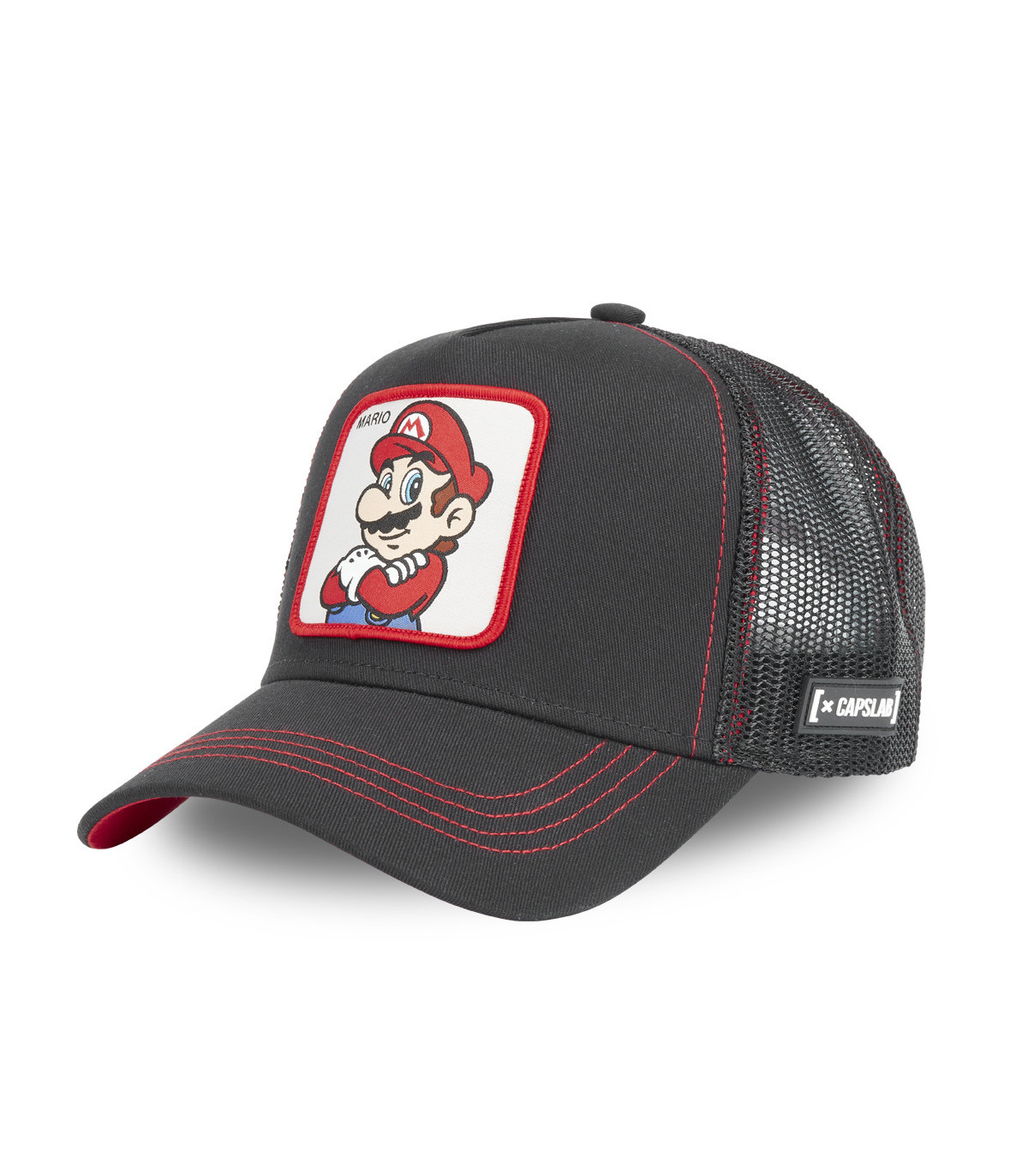 Casquette Trucker avec filet Super Mario Bros Mario2 - Photo 1