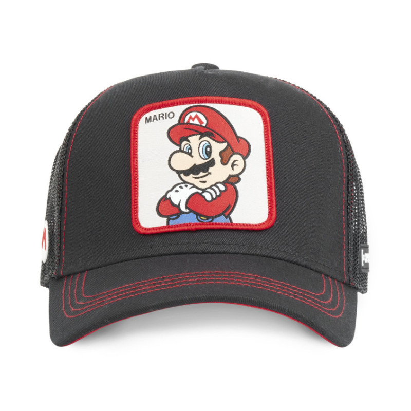 Casquette Trucker avec filet Super Mario Bros Mario2 - Photo 2