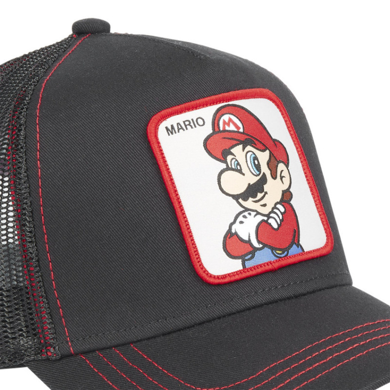 Casquette Trucker avec filet Super Mario Bros Mario2 - Photo 3