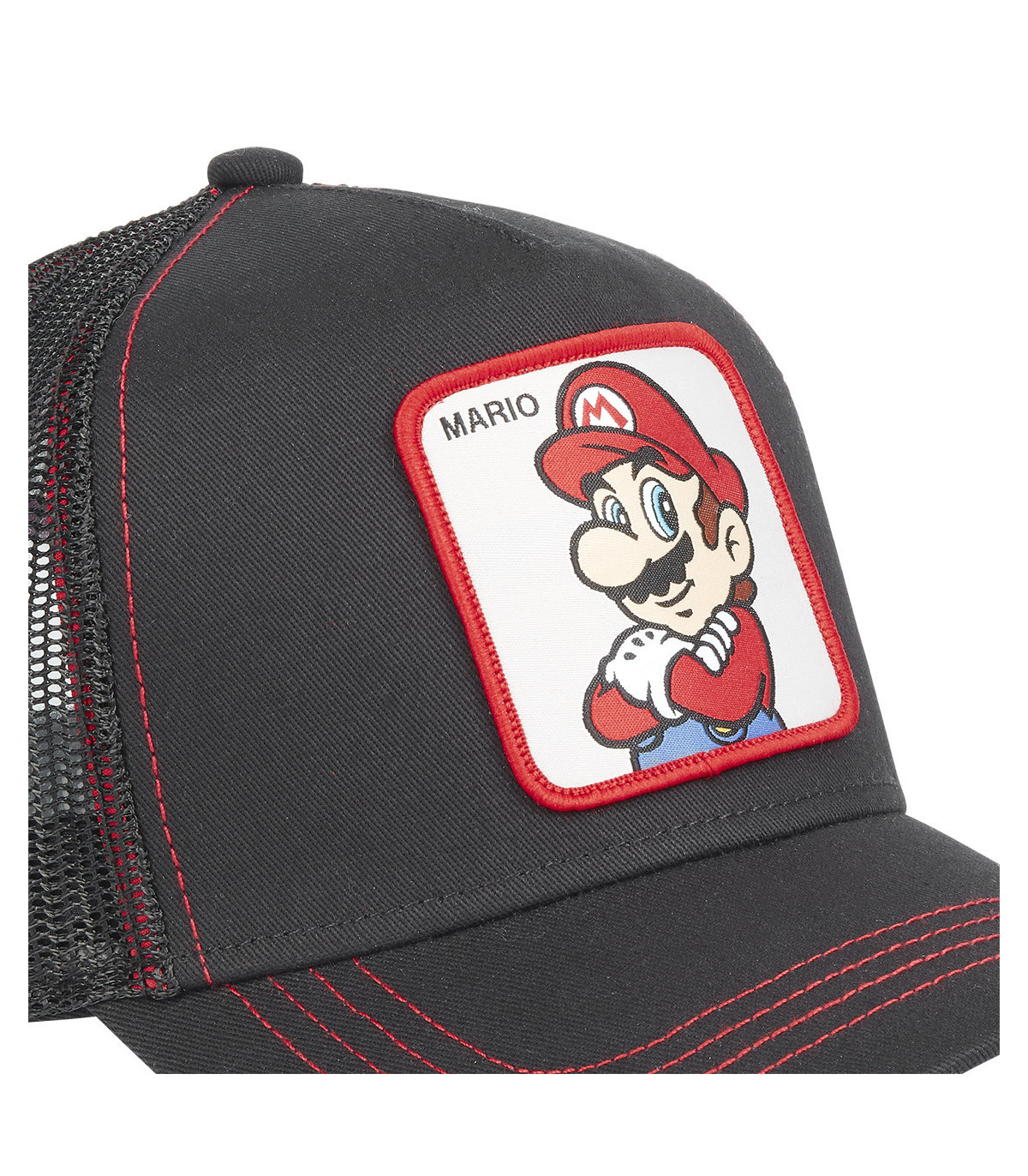 Casquette Trucker avec filet Super Mario Bros Mario2 - Photo 3