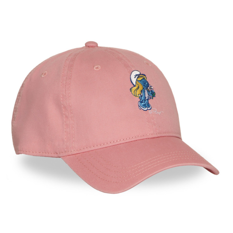 Casquette Dad Cap avec broderie Smurf Stroumpfette - Photo 4