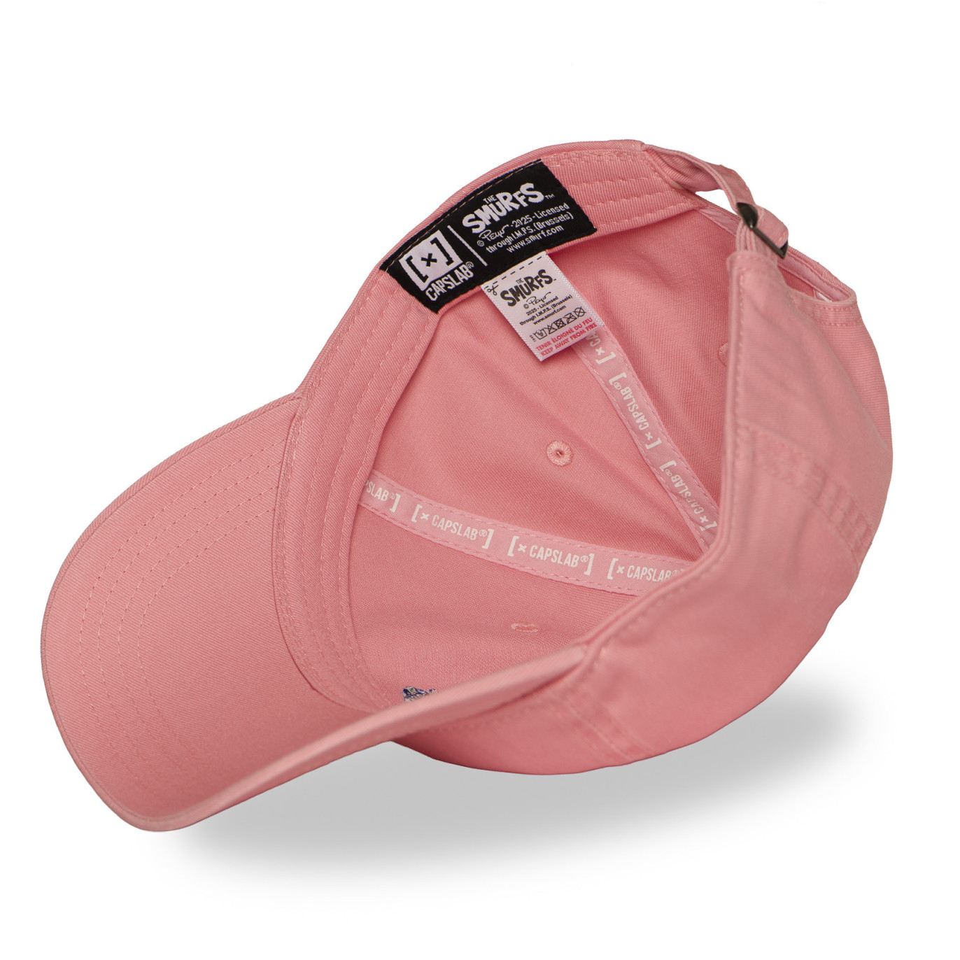 Casquette Dad Cap avec broderie Smurf Stroumpfette - Photo 6