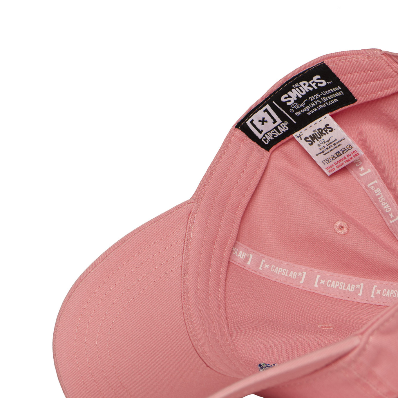 Casquette Dad Cap avec broderie Smurf Stroumpfette - Photo 7