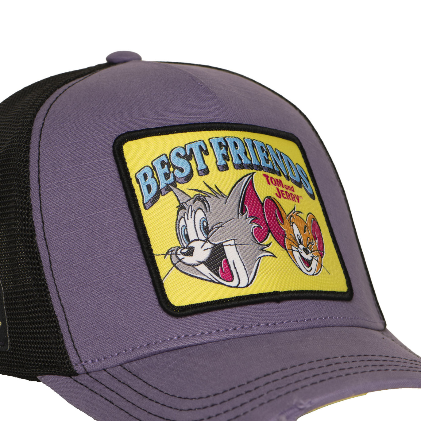 Casquette Trucker filet finitions premium Tom & Jerry Best Friends