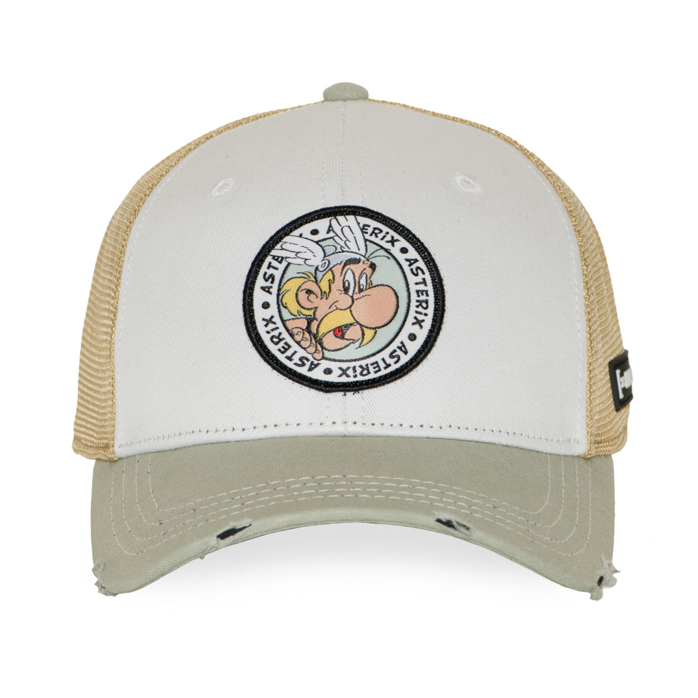 Casquette semi-curved premium avec filet et patch Astérix