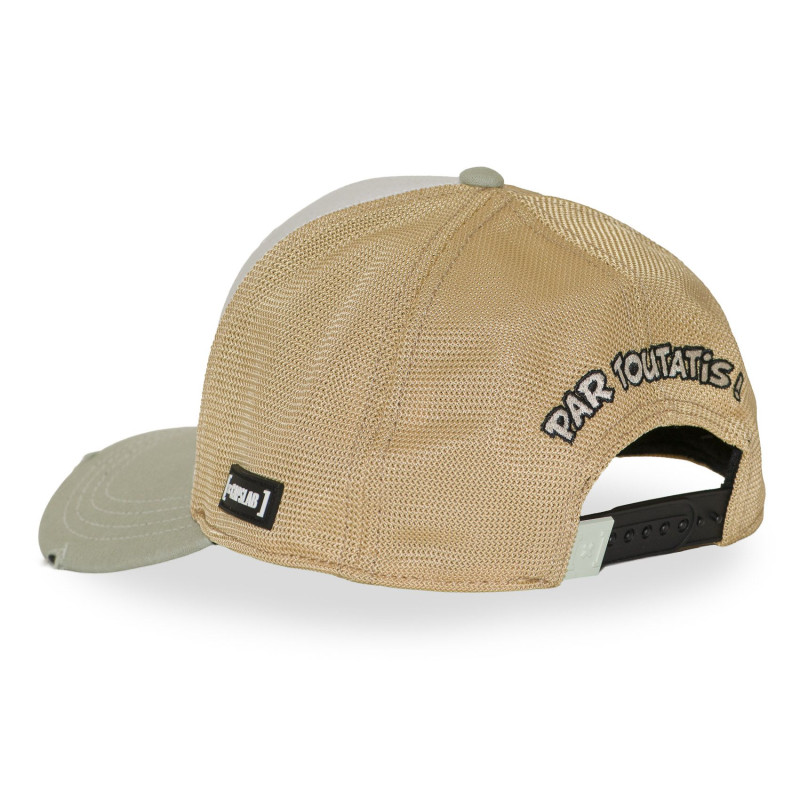 Casquette semi-curved premium avec filet et patch Astérix