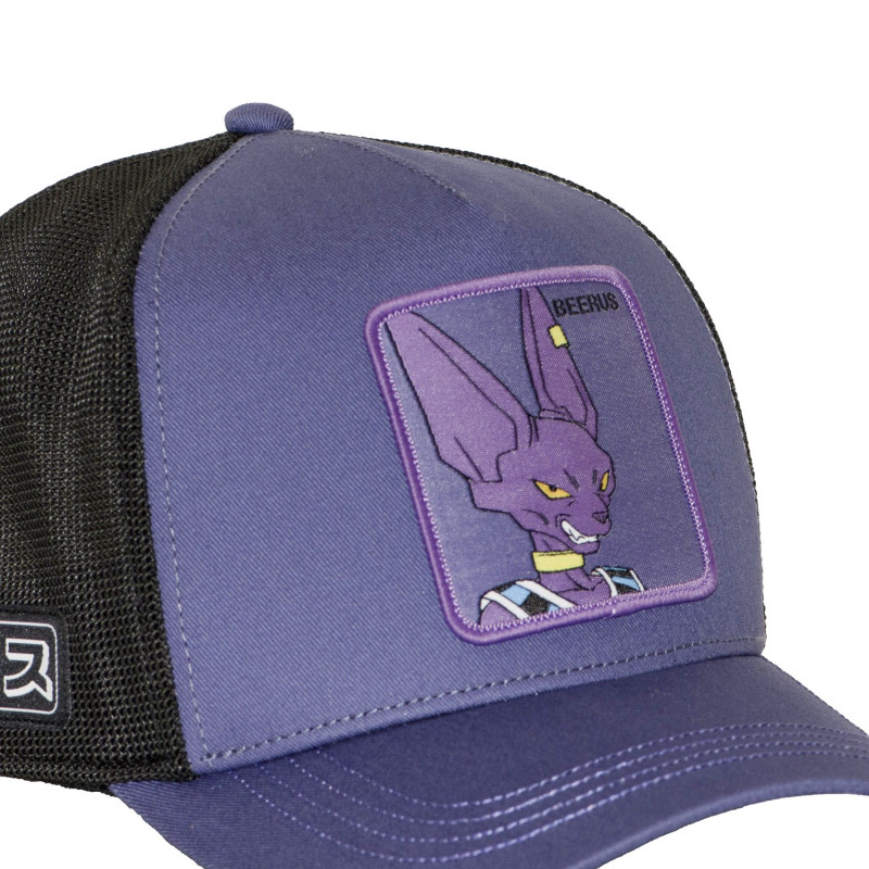Casquette trucker premium filet et patch Dragon Ball Super Beerus