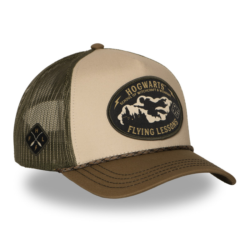 Casquette Trucker Harry Potter Snapback Beige - Capslab