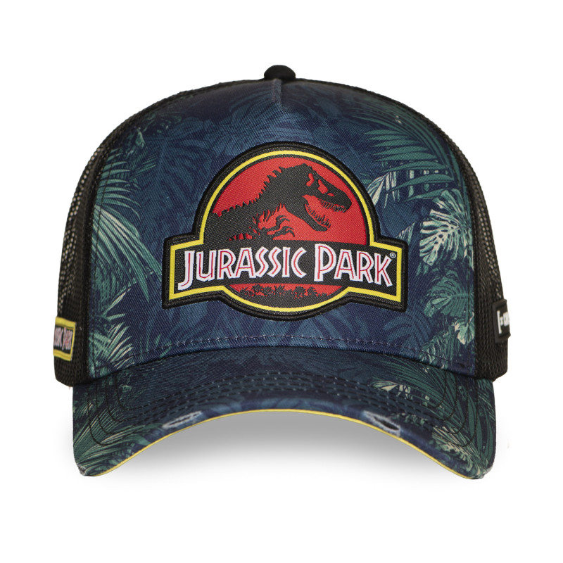Casquette trucker avec filet et patch Jurassic Park