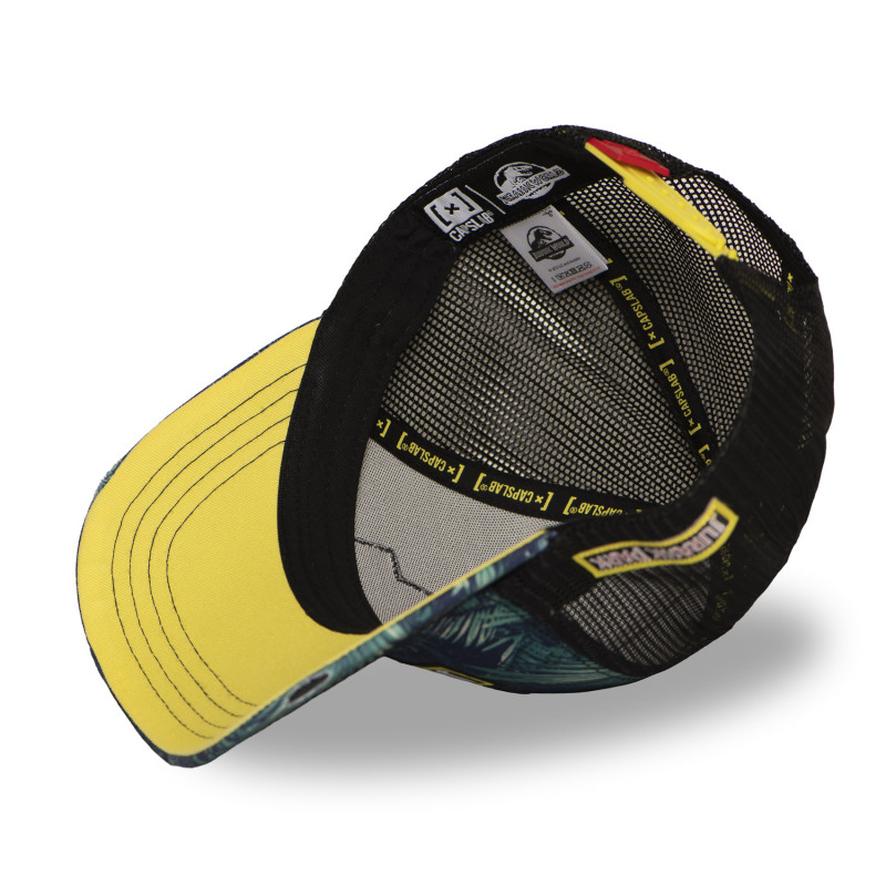 Casquette trucker avec filet et patch Jurassic Park