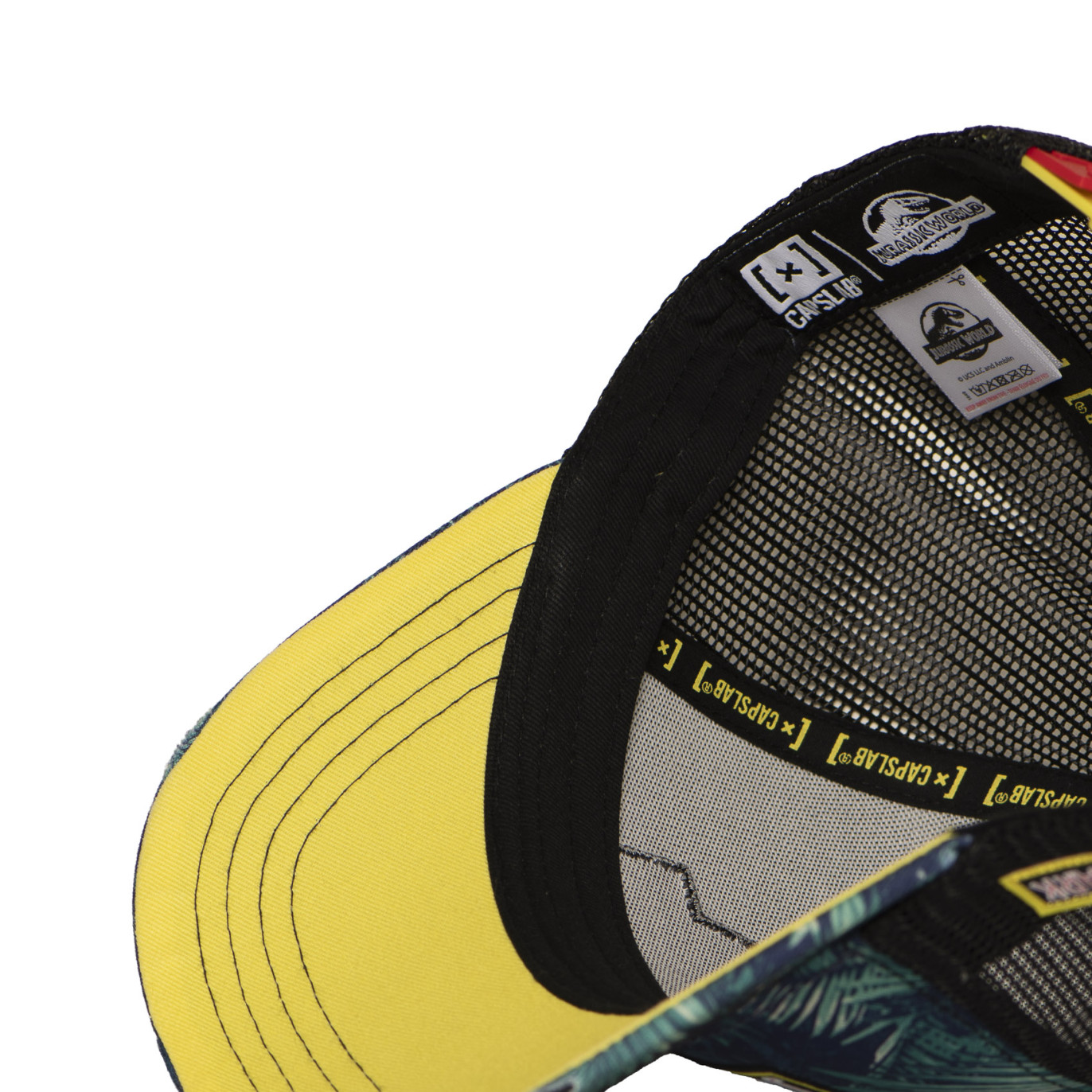 Casquette trucker avec filet et patch Jurassic Park