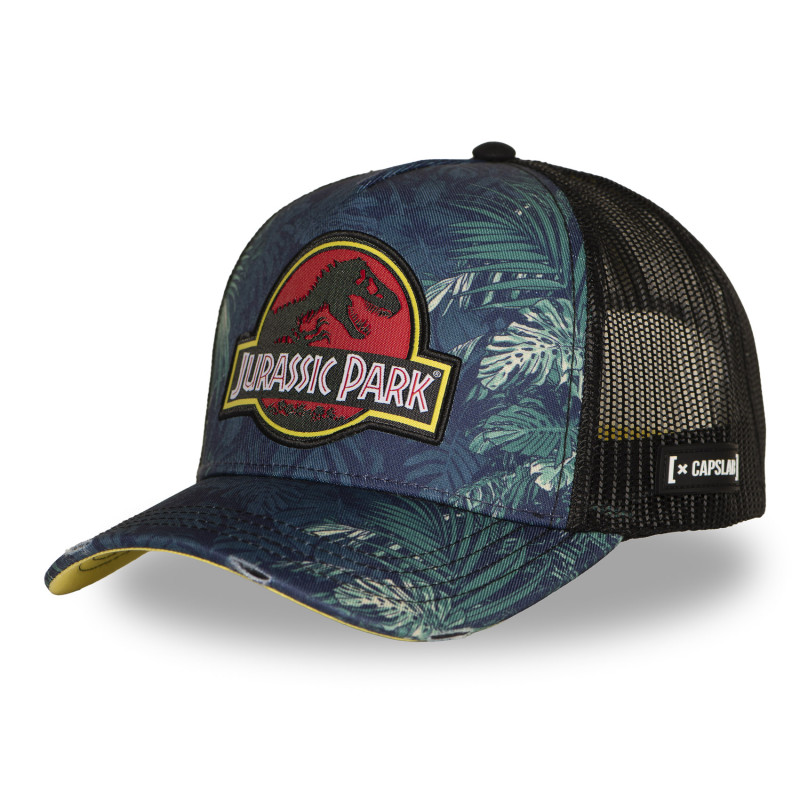 Casquette trucker avec filet et patch Jurassic Park