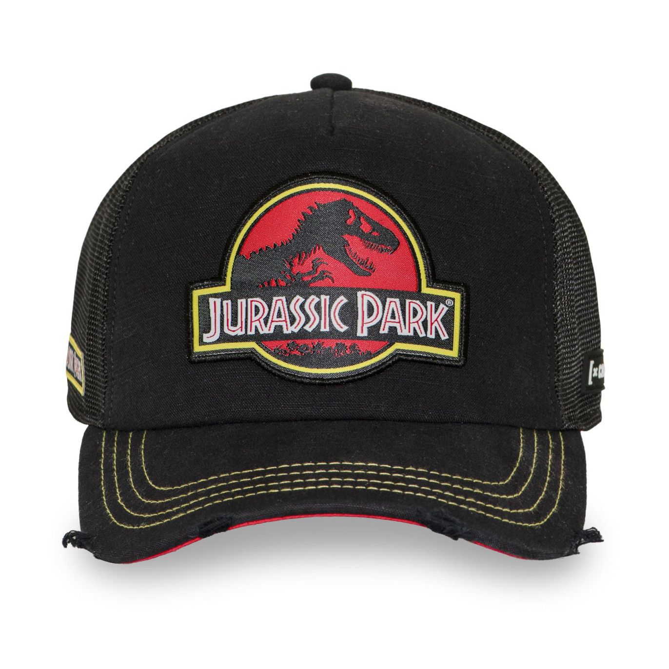 Casquette trucker premium avec filet et patch Jurassic Park