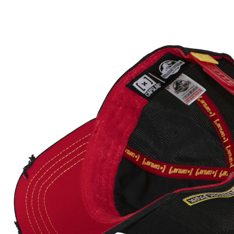 Casquette trucker premium avec filet et patch Jurassic Park