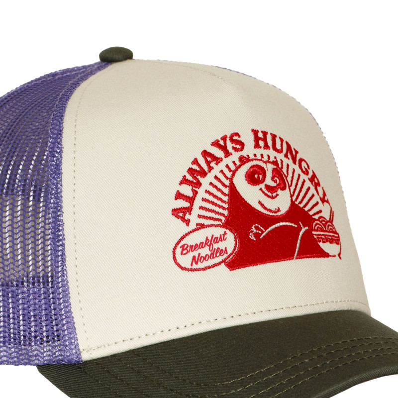Casquette trucker avec filet et patch Kung Fu Panda Fett Fury