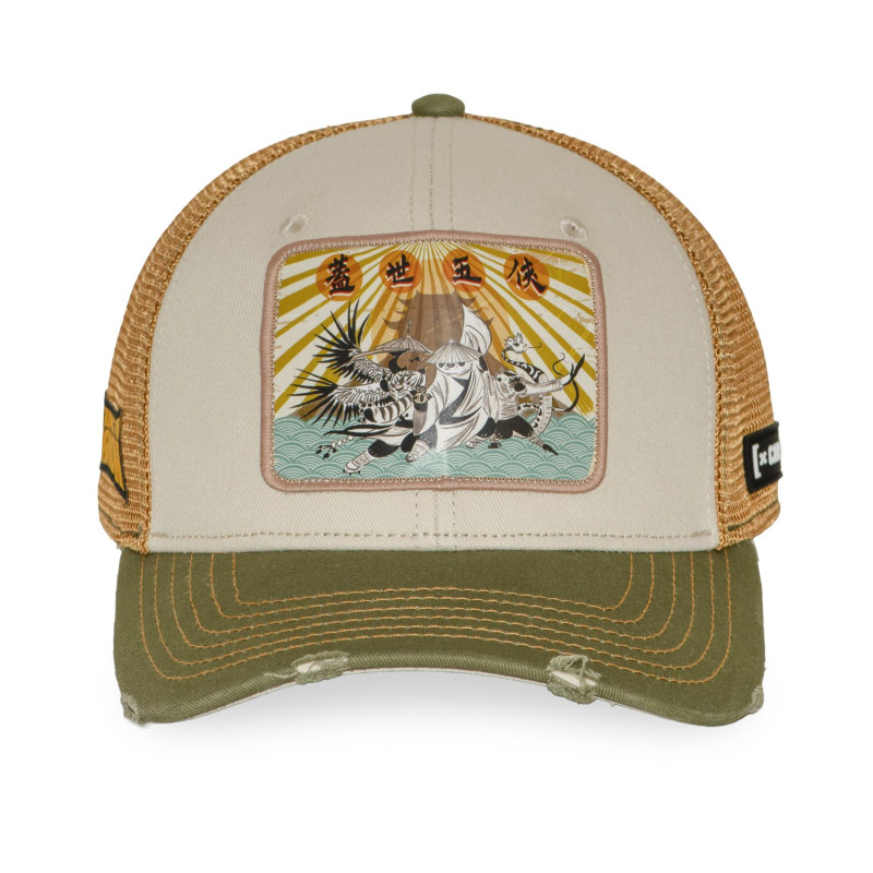 Casquette trucker premium avec filet Kung Fu Panda Dragon