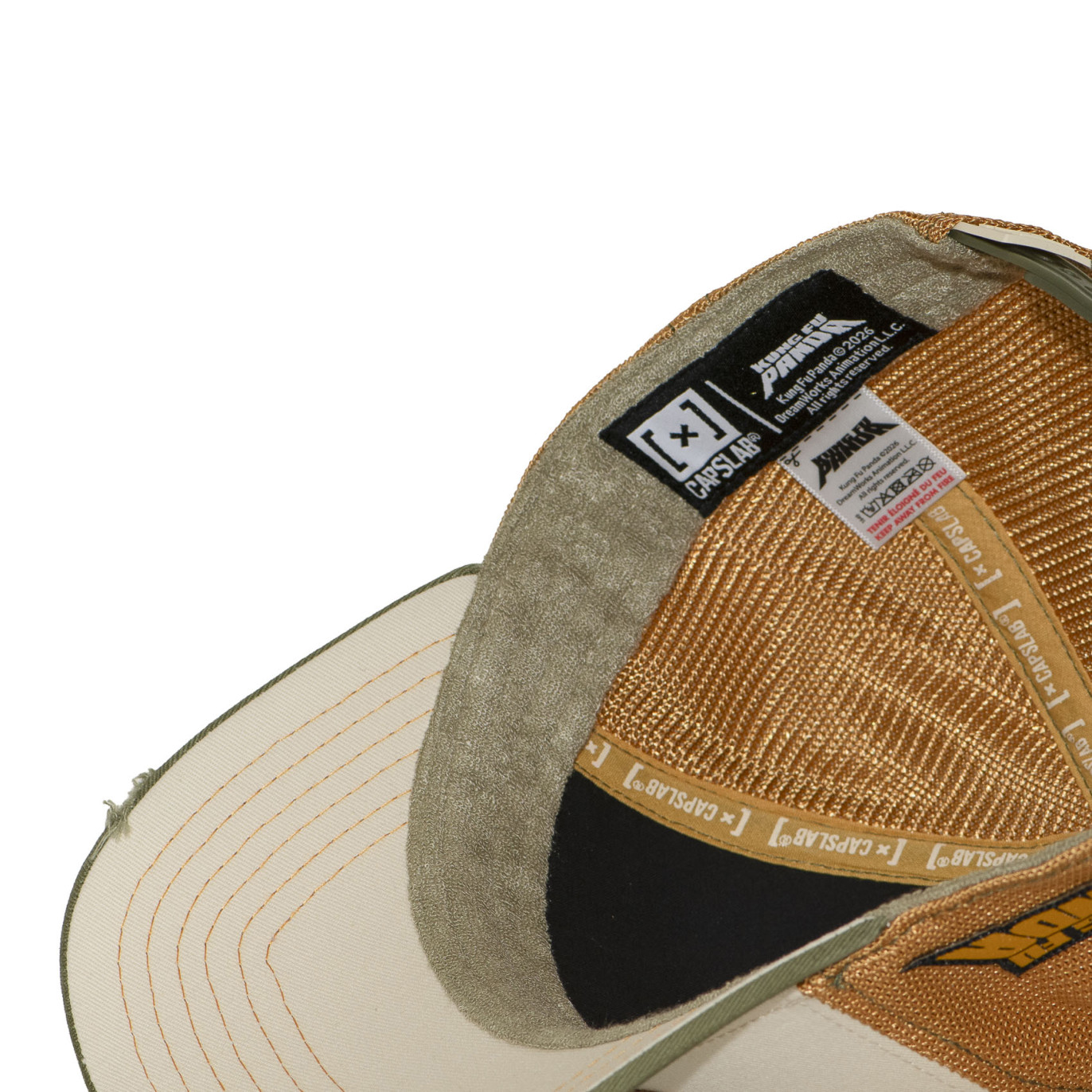 Casquette trucker premium avec filet Kung Fu Panda Dragon