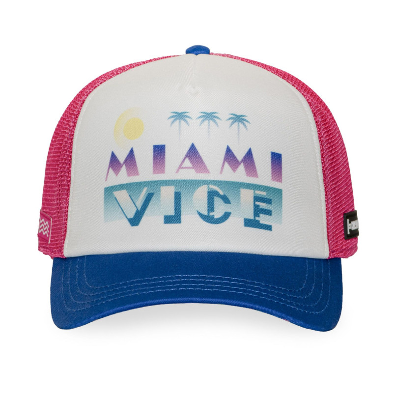 Casquette trucker mousse avec filet Miami Vice Cops
