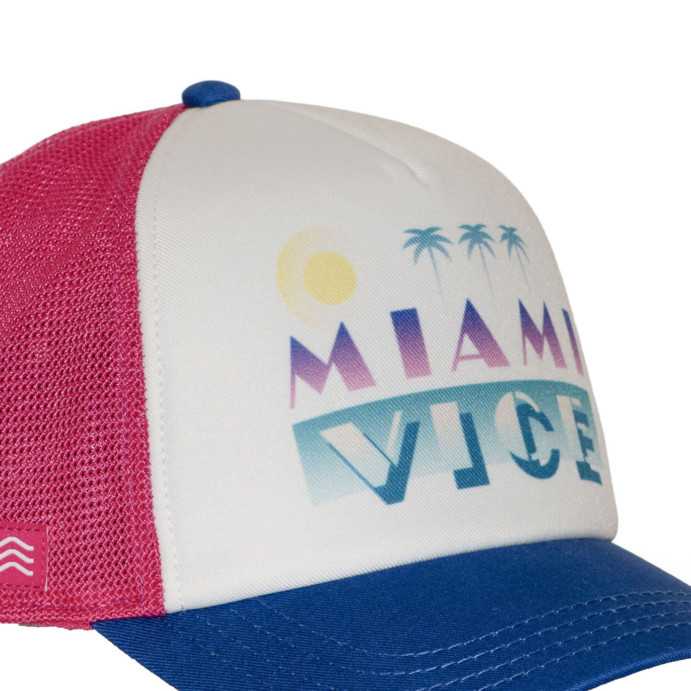 Casquette trucker mousse avec filet Miami Vice Cops