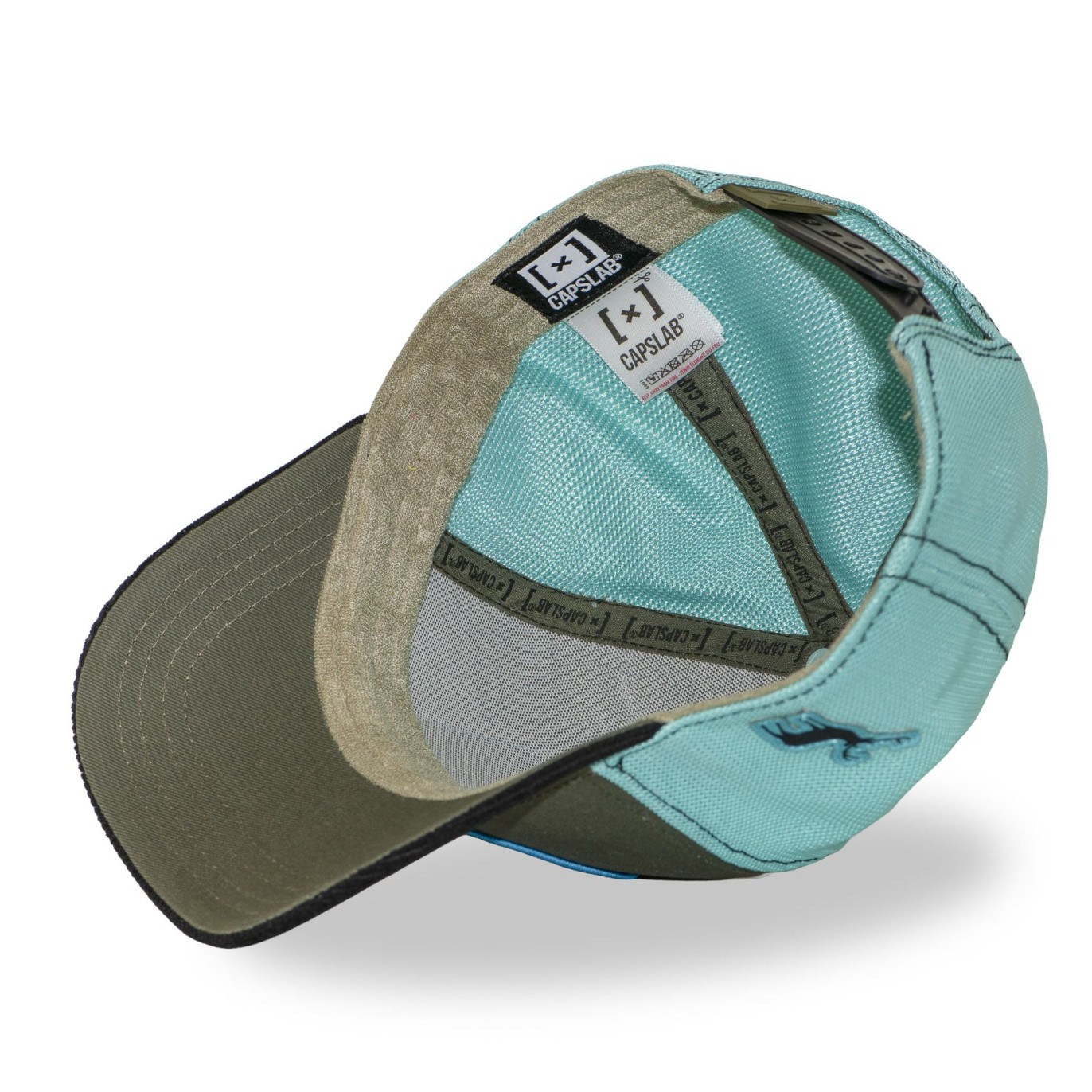 Casquette Trucker Snapback Kaki - Capslab