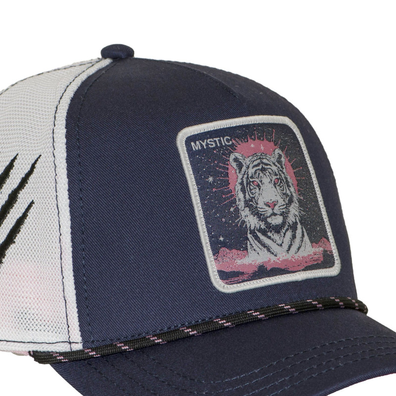 Casquette Trucker Snapback Bleue - Capslab