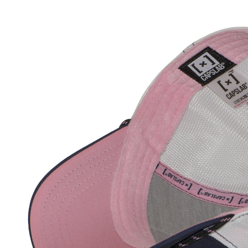 Casquette Trucker Snapback Bleue - Capslab