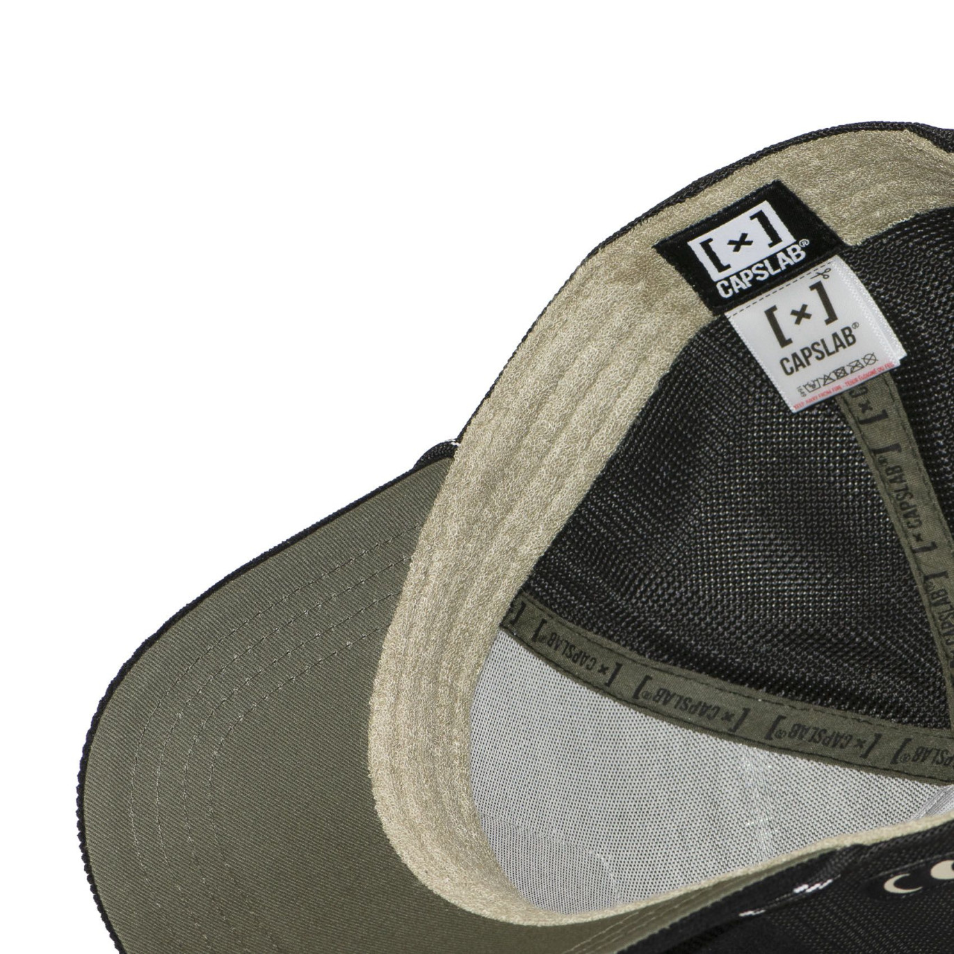 Casquette Trucker Snapback Noire - Capslab