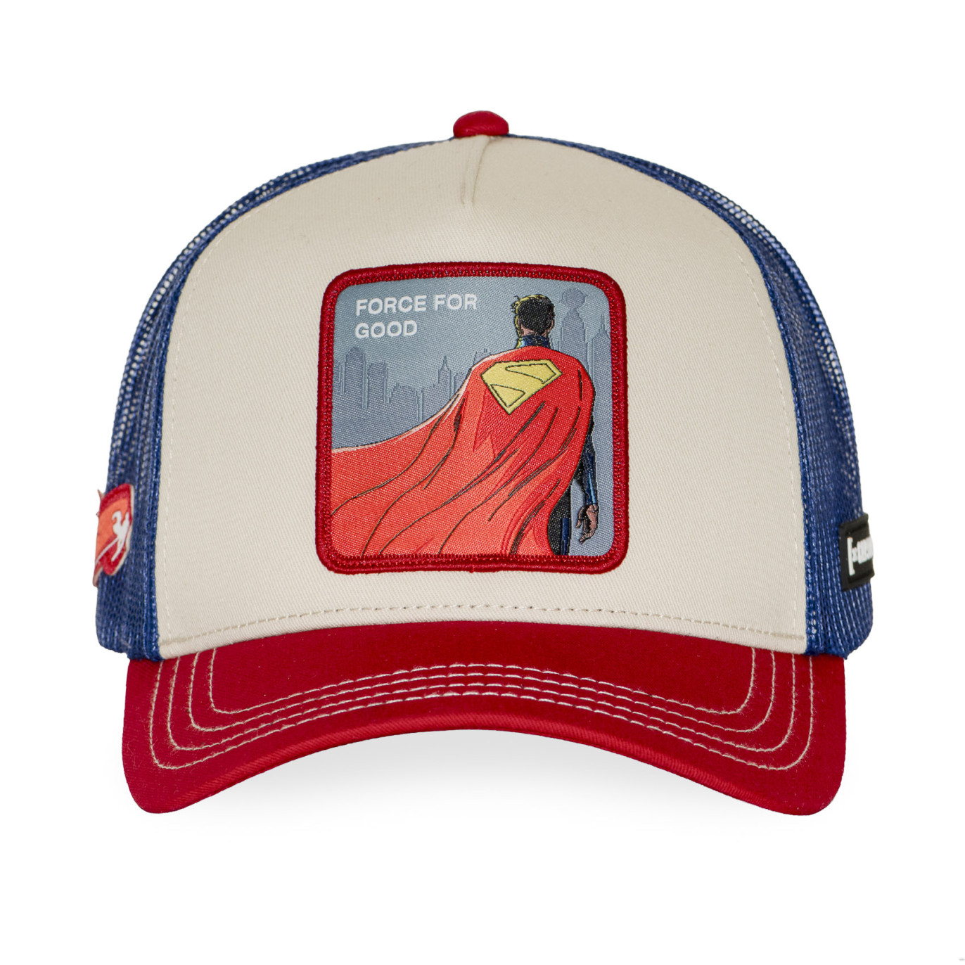 Casquette Trucker Dc Comics Superman Snapback Beige - Capslab