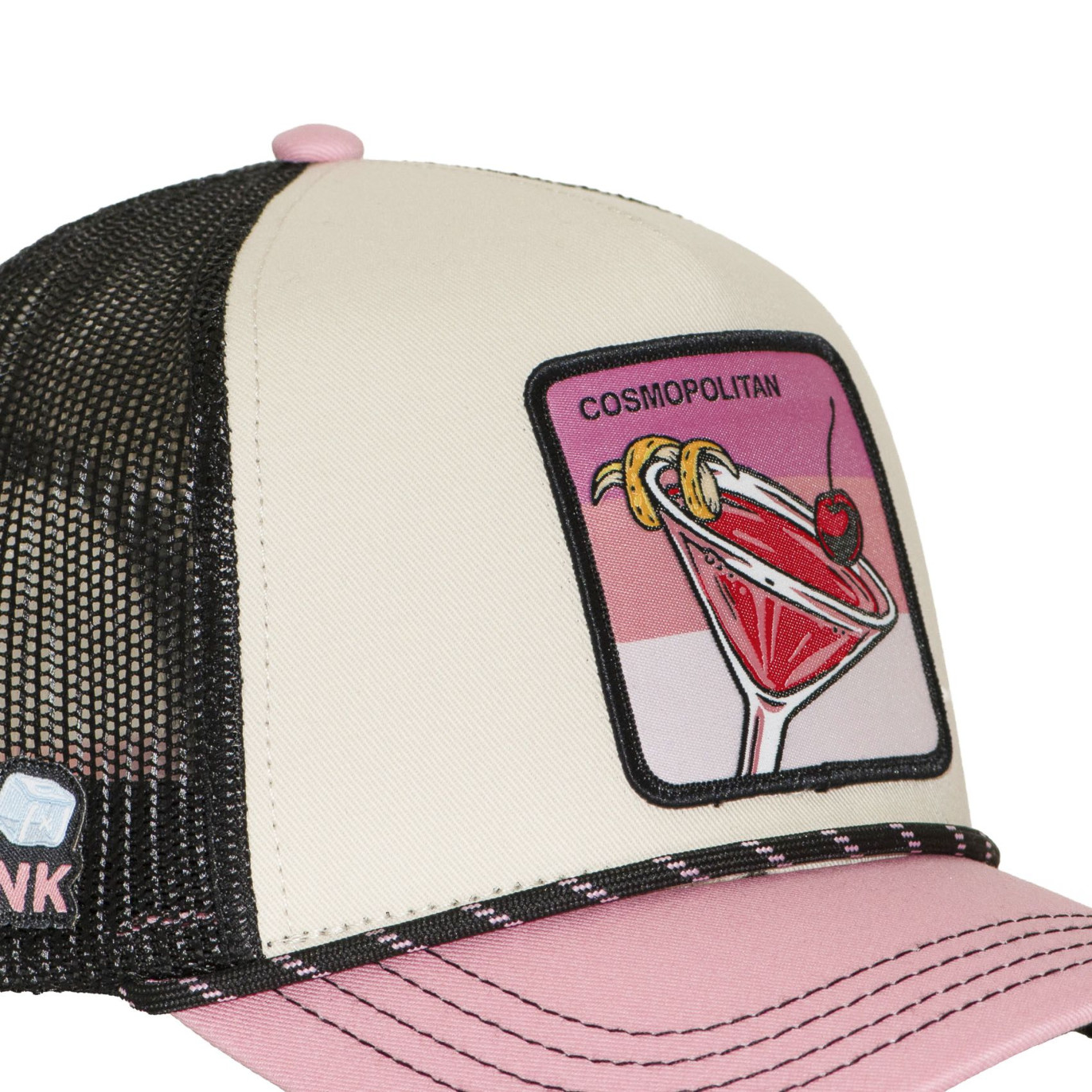 Casquette Trucker Snapback Rose - Capslab