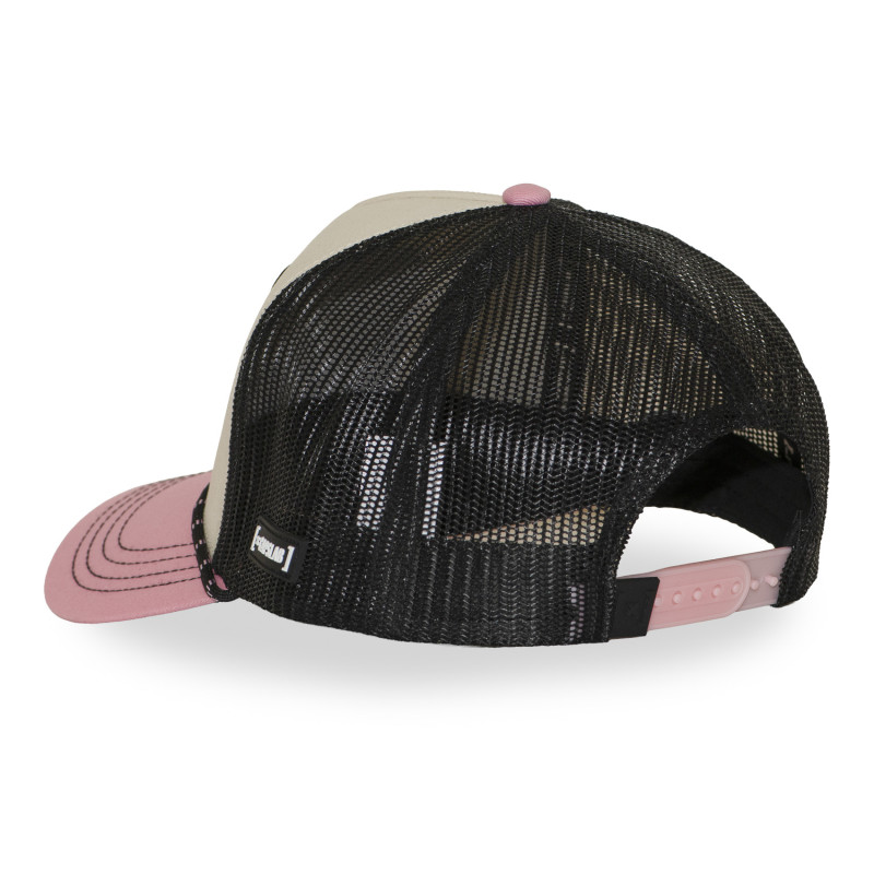 Casquette Trucker Snapback Rose - Capslab