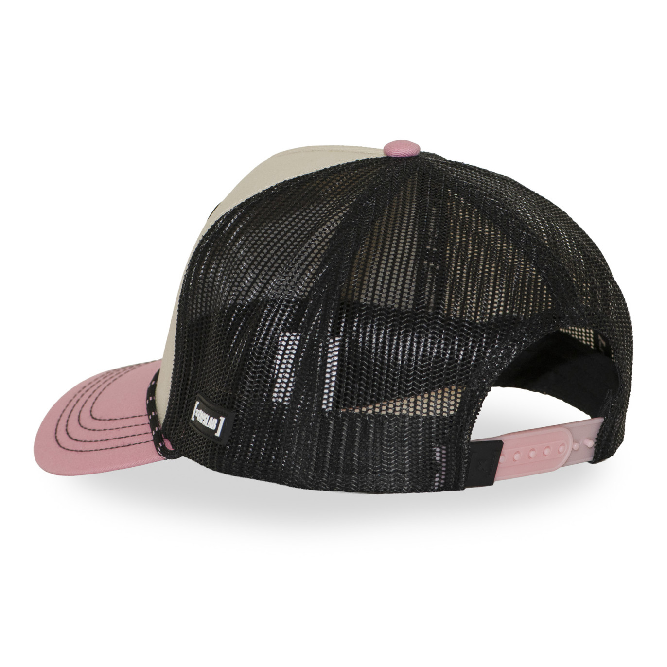 Casquette Trucker Snapback Rose - Capslab