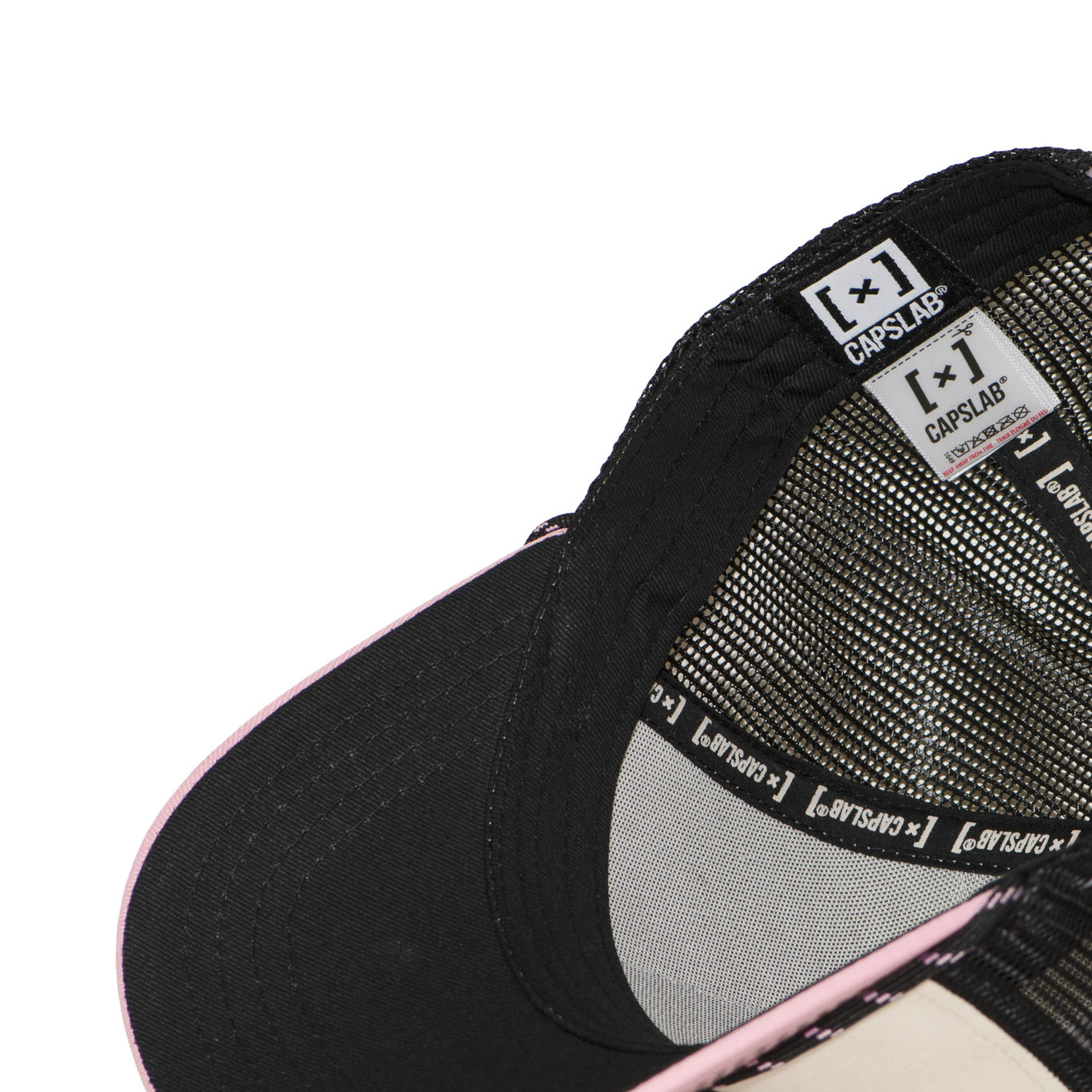 Casquette Trucker Snapback Rose - Capslab