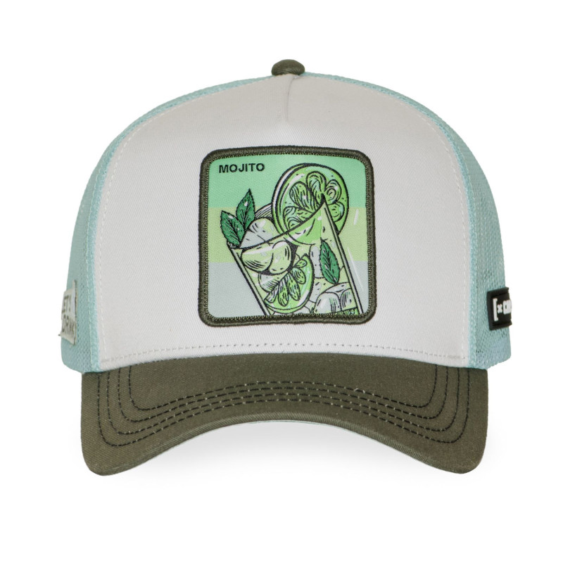 Casquette Trucker Snapback Verte - Capslab