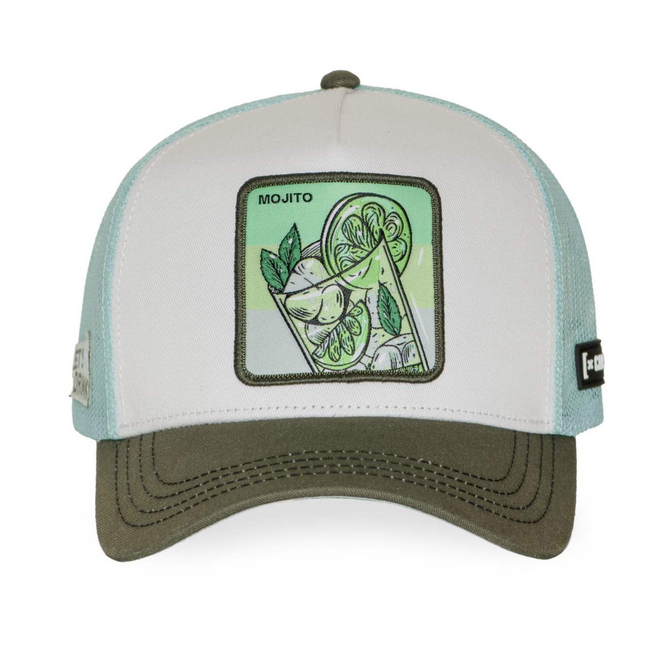 Casquette Trucker Snapback Verte - Capslab
