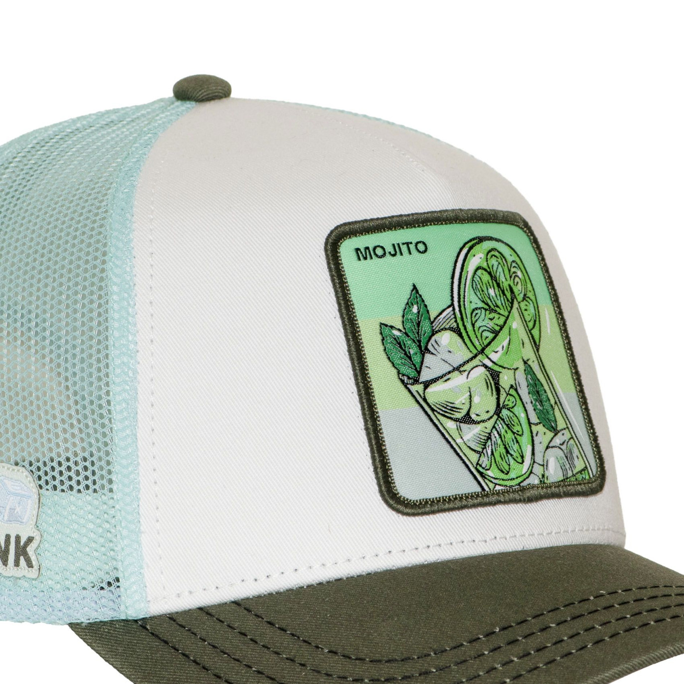 Casquette Trucker Snapback Verte - Capslab