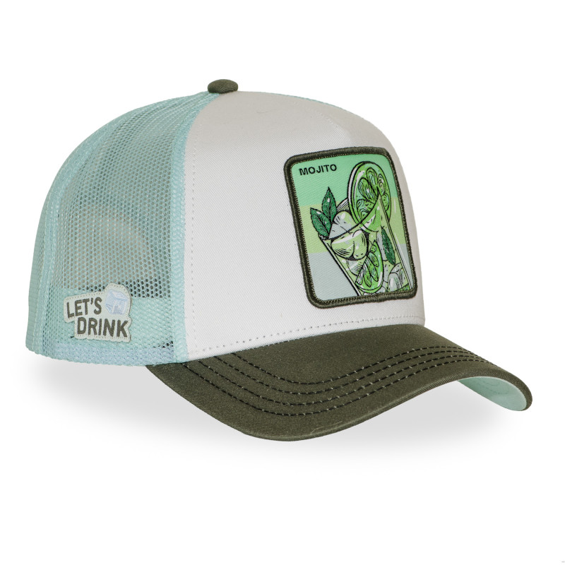 Casquette Trucker Snapback Verte - Capslab