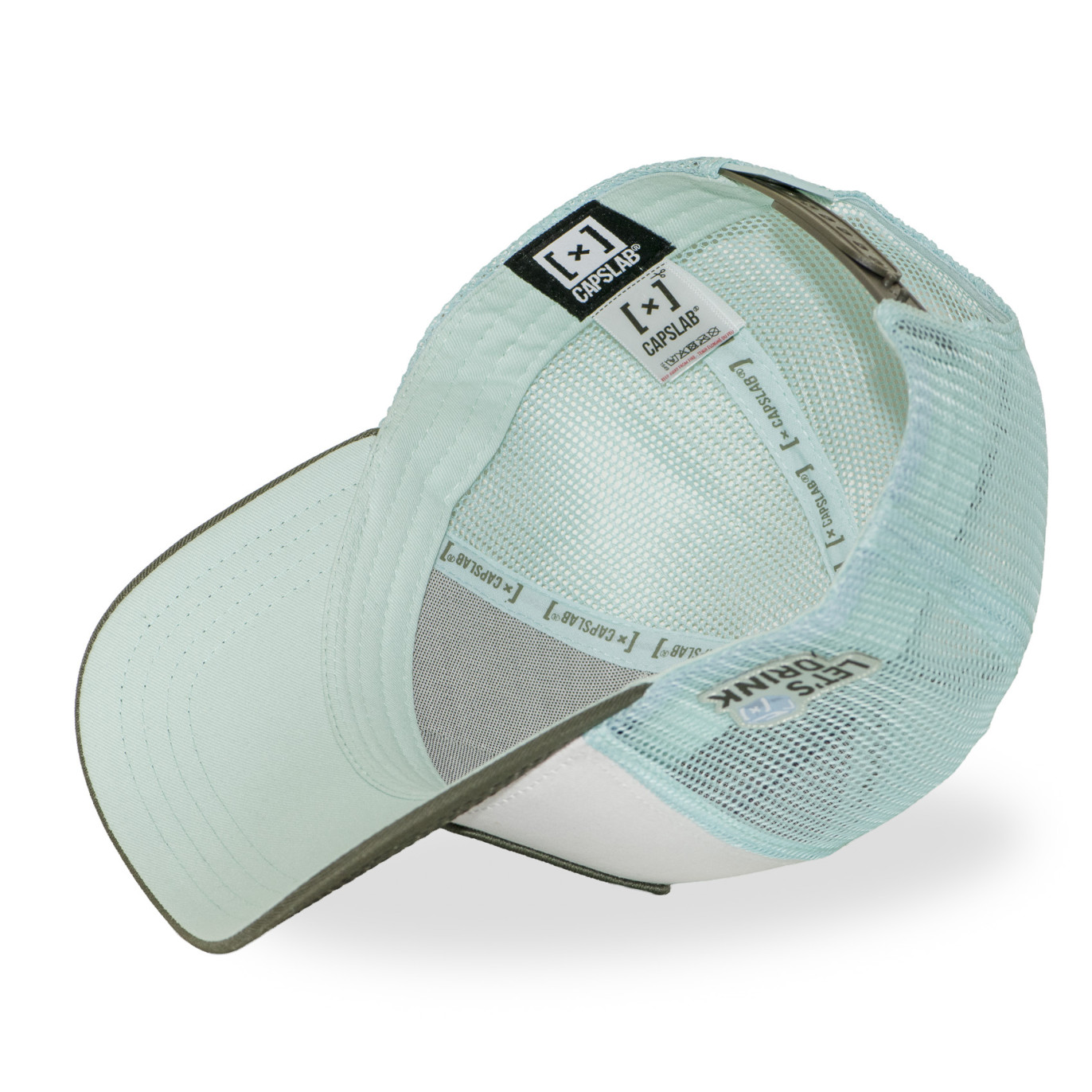 Casquette Trucker Snapback Verte - Capslab